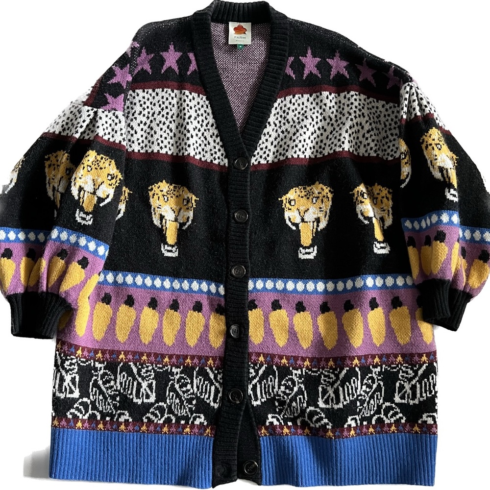 FARM Rio Tiger Cardigan